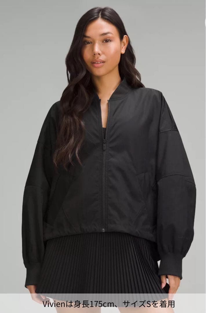 ルルレモン 軽量ボンバージャケット S新品未使用