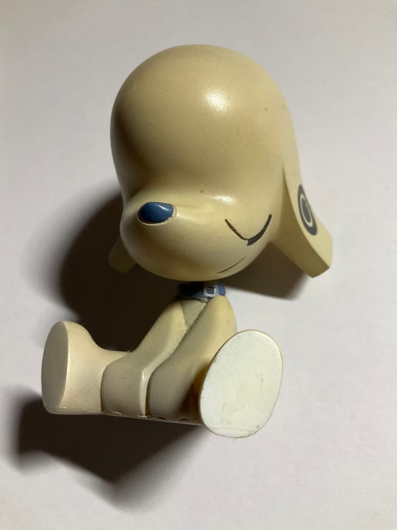 安藤功之　イベント売り自作　犬のフィギュア　ポストカード