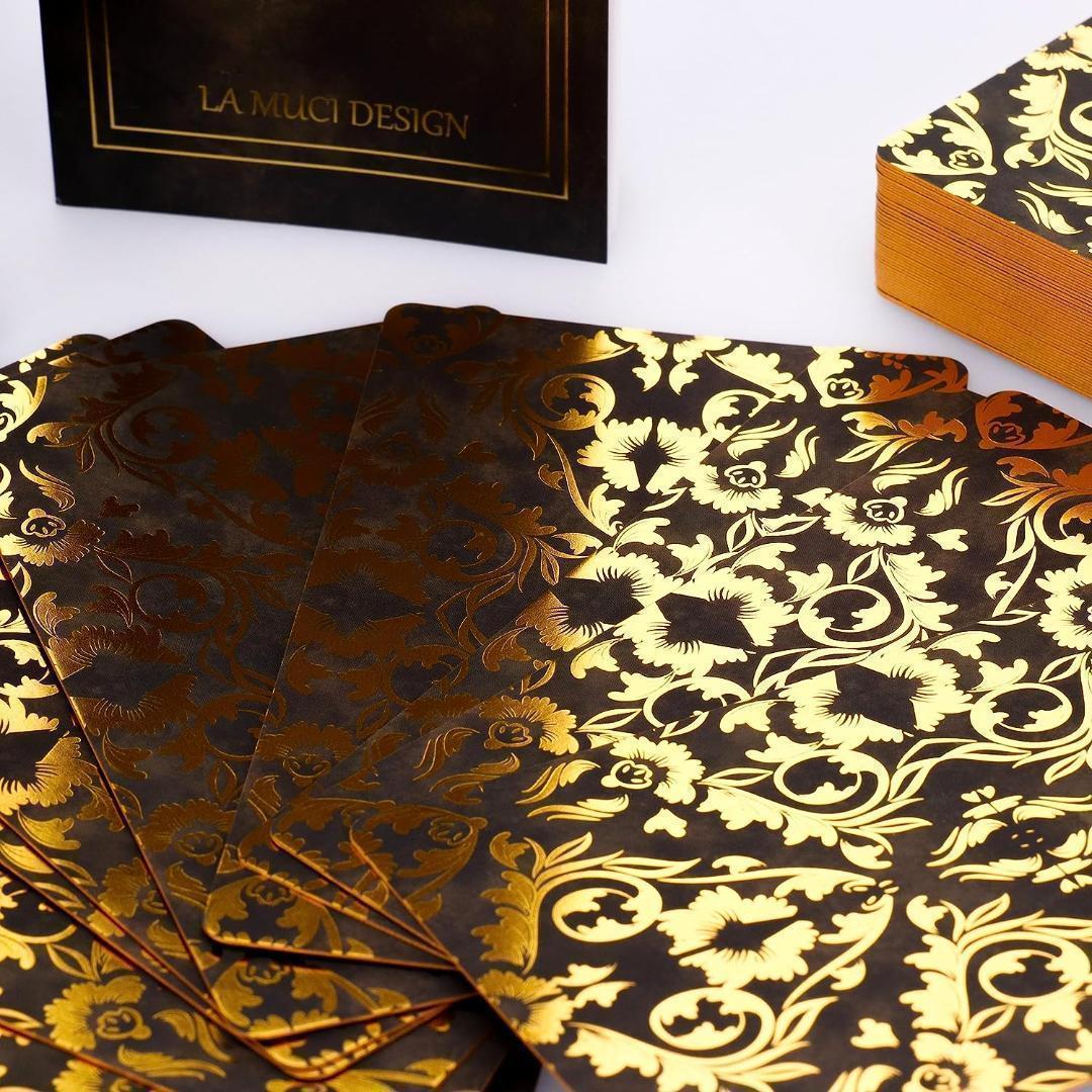 正規品✨金箔ディテールの美しく豪華なデッキ✨高級感溢れるバロックタロットカード✡