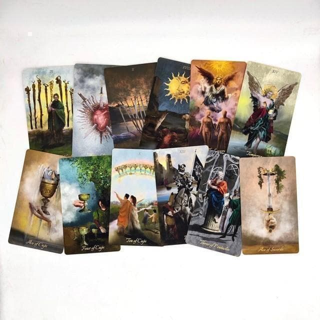 正規品✨金箔ディテールの美しく豪華なデッキ✨高級感溢れるバロックタロットカード✡