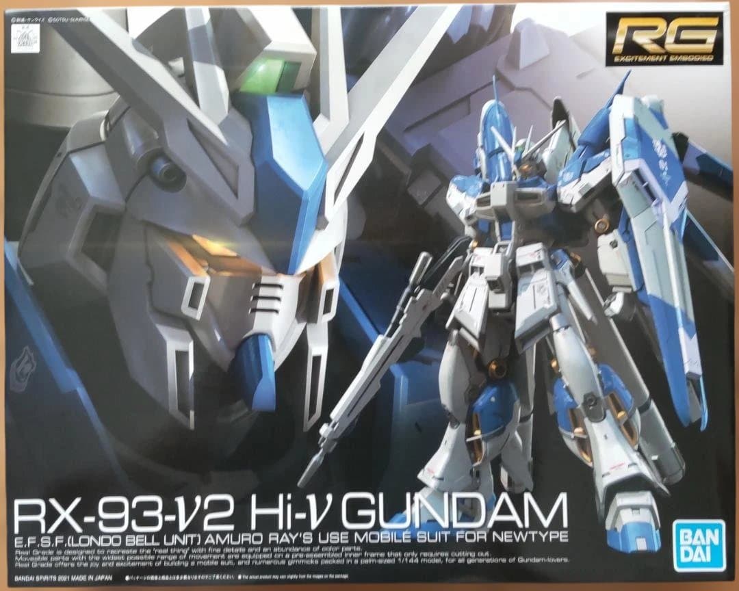 RG Hi-v GUNDAM + RG SAZABI + デカールセット