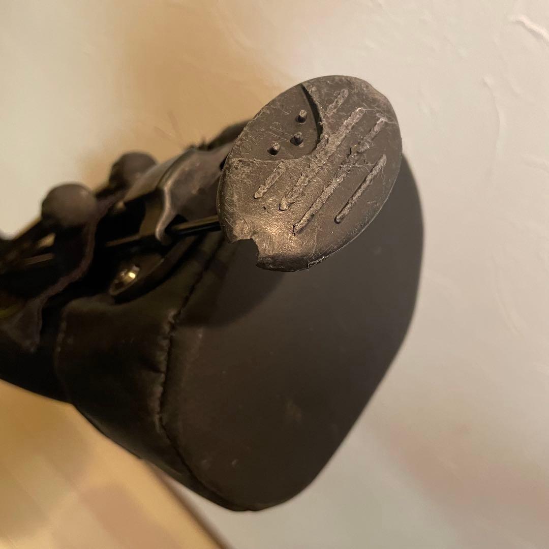 ニューエラ(NEW ERA)セルフスタンドバッグ ブラック / 金ロゴ