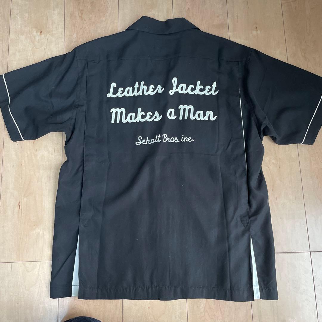 【Schott/ショット】ボーリングシャツ　Mサイズ　未使用