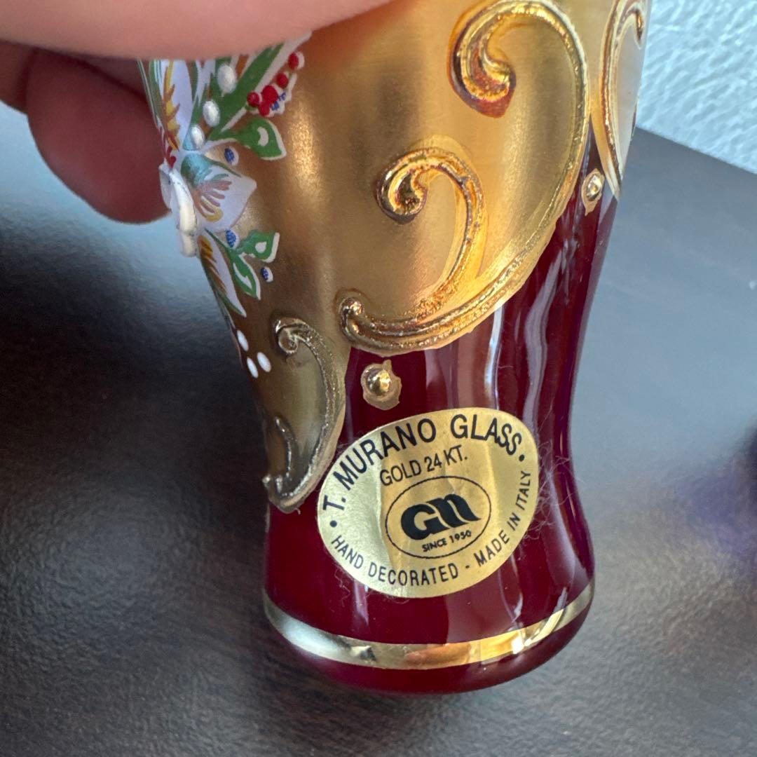 イタリア製　ベネチアンガラス　未使用品