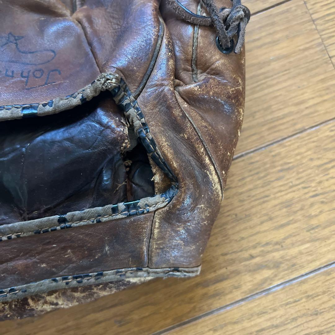 竜*海様 希少硬式グラブ　1930〜40年モリー・アルノヴィッチモデル