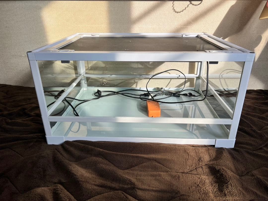 爬虫類飼育ケージ　パンテオン6030 暖突М　ミニマルサーモ　セット　値下げ！