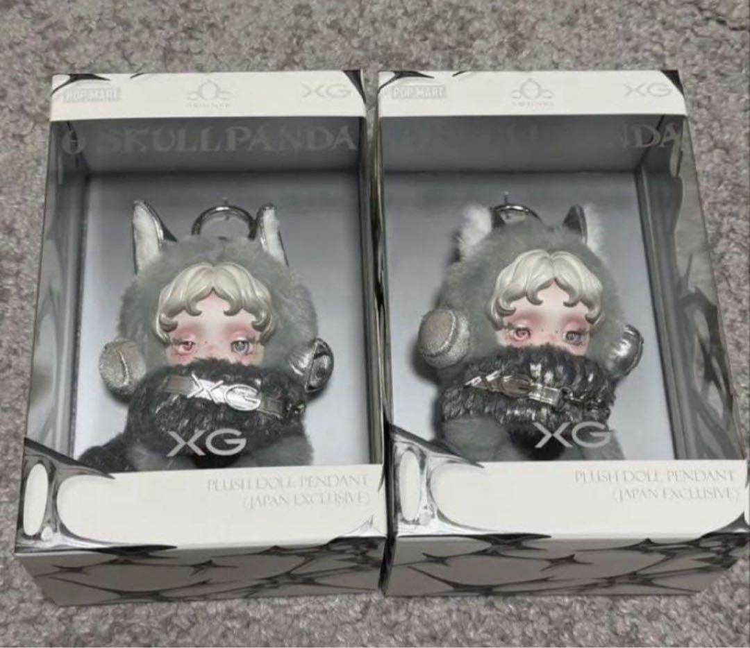 安値スカルパンダ SKULL PANDA XG コラボ 2個 ノベルティセット