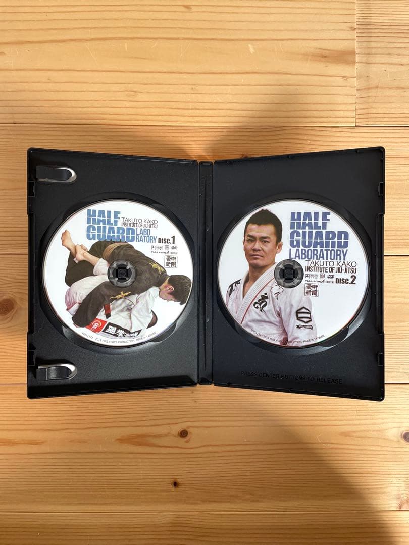 【柔術教則DVD2枚組】加古拓渡 HALF GUARD LABORATORY