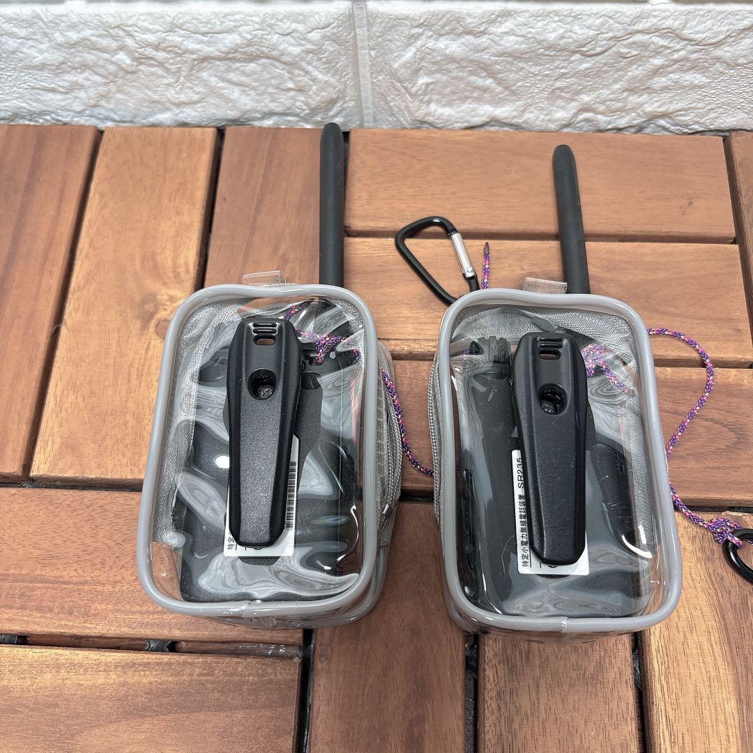 八重洲無線 SR235 特定小電力トランシーバー 防水 防塵 IPX8 IP6X