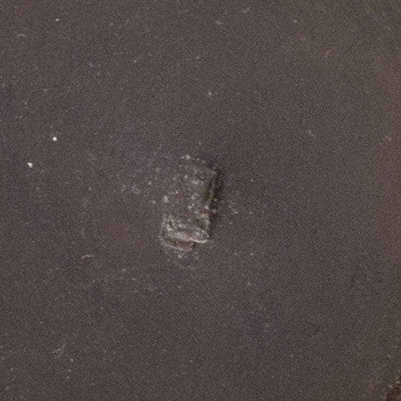 唐銅風炉師　黒瀬宗康作　唐銅　鯉耳花入　共箱　V　R8967