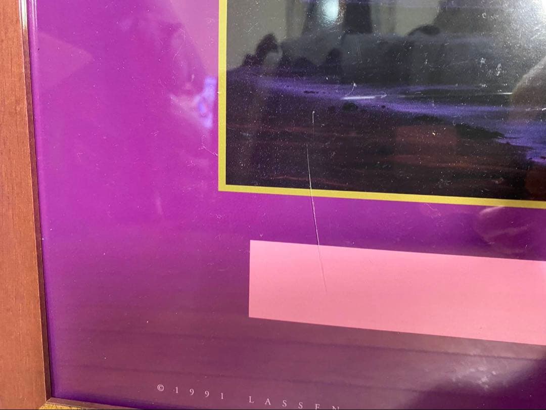 絵画 SEA VISION Christian Riese Lassen 1991