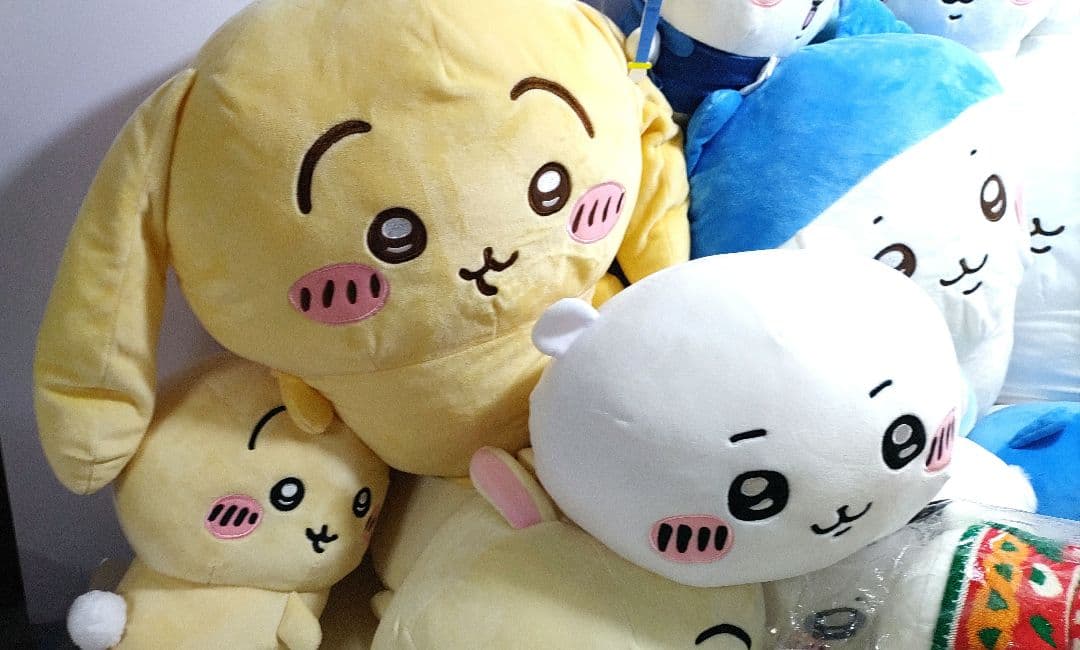 あ*】様 ①【タグ付き未使用品】ちいかわ　ぬいぐるみ　エニマイくじ D賞全5種