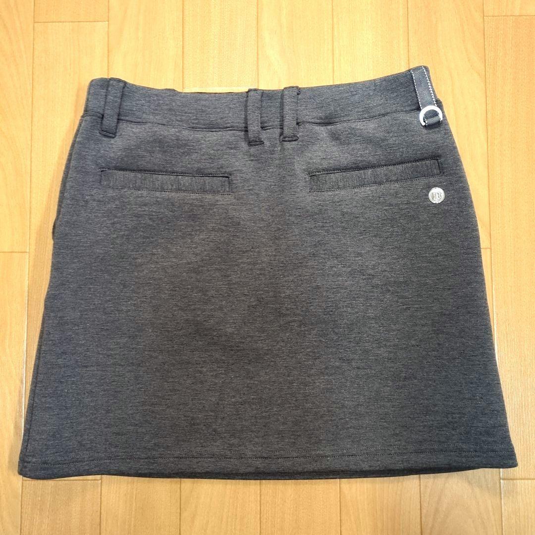 BRIEFING　ウォーム3Dロゴ　冬用スカート　グレー【XS】