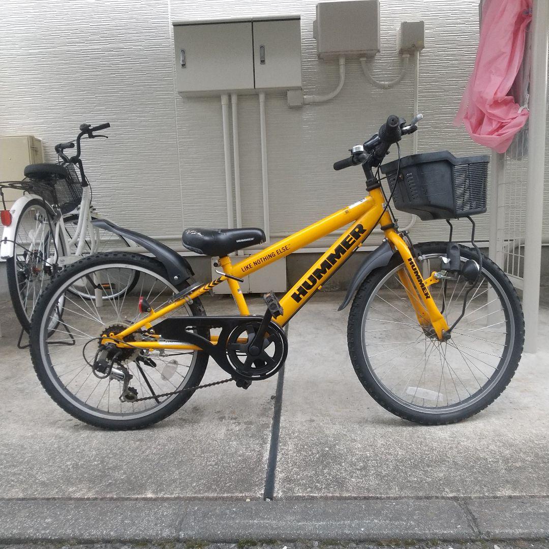 【海無し芳一 】キッズ自転車 変速ギア 22インチマウンテンバイク