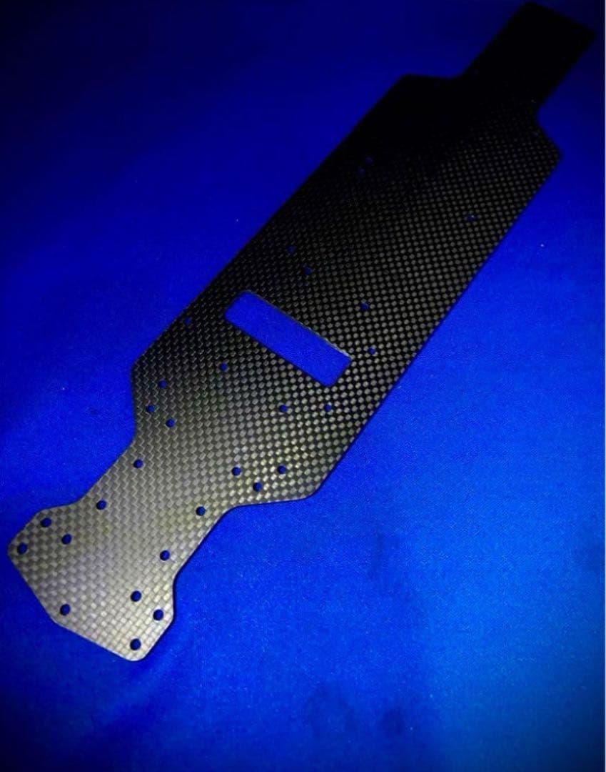 D-Like 製用　サスマウント逆付け　特注シャーシ 2.5㎜ 蕨山Carbon