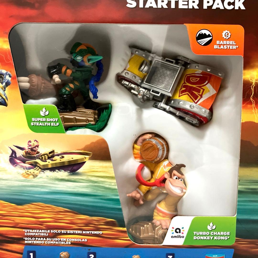 amiibo スカイランダーズ スターターパック　WiiU ドンキーコング