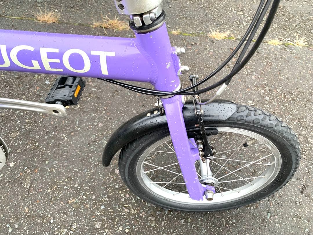 【即乘】送料無料 PEUGEOT 折り畳み自転車 ミニベロ 小径車 16インチ