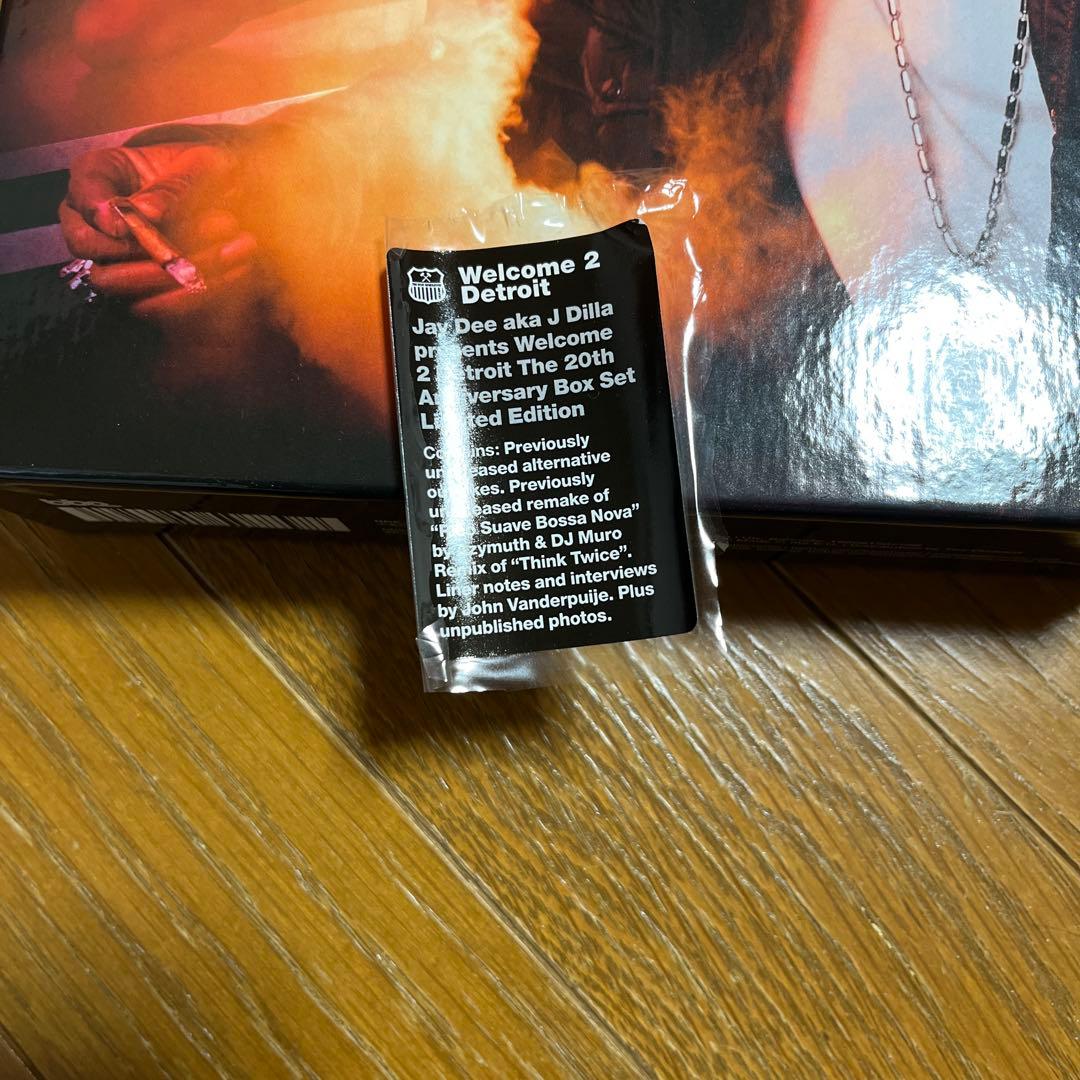 j dee j dilla welcome 2 detroit 7インチ box