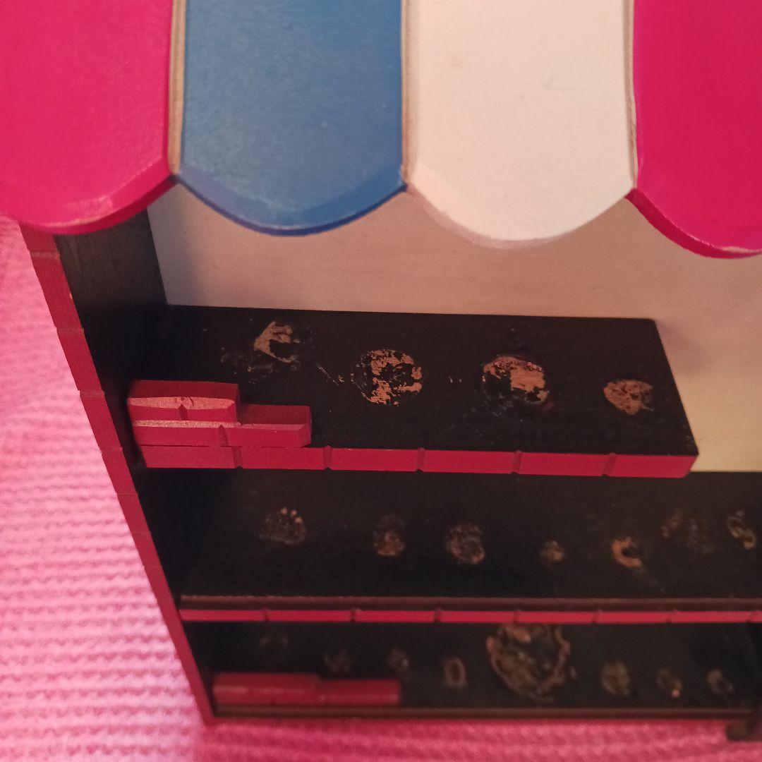 Disney まんがこけし 昭和レトロ 収納ケース ハウス ヴィンテージ 工芸品