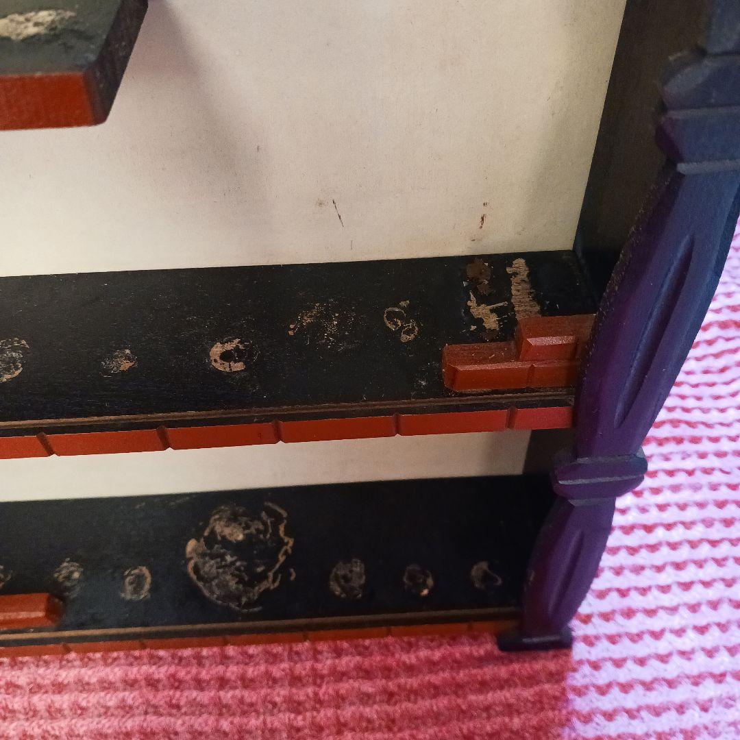 Disney まんがこけし 昭和レトロ 収納ケース ハウス ヴィンテージ 工芸品