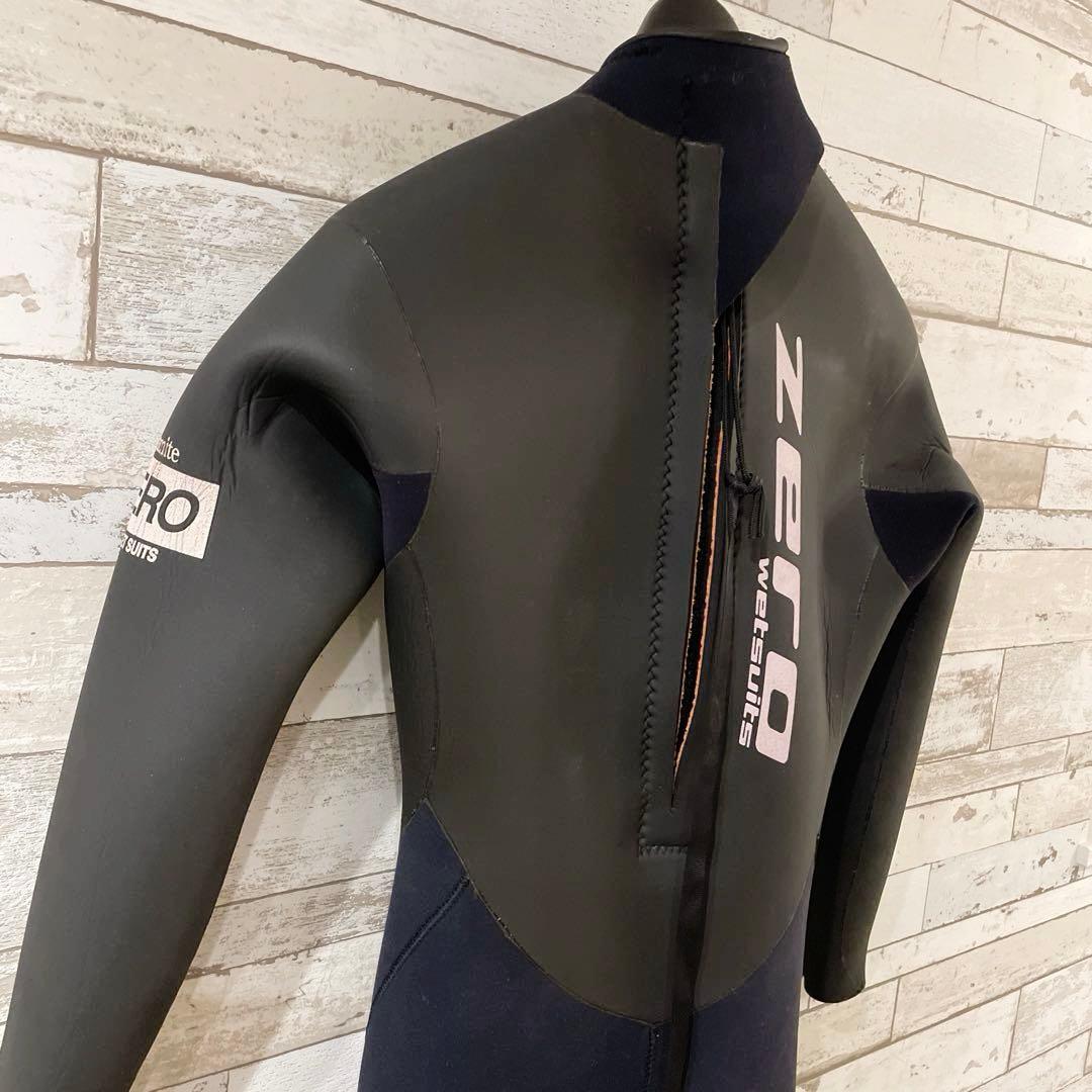 【ZERO メンズM 165cm 62kg】セミドライ フル 5/3ミリ 裏起毛