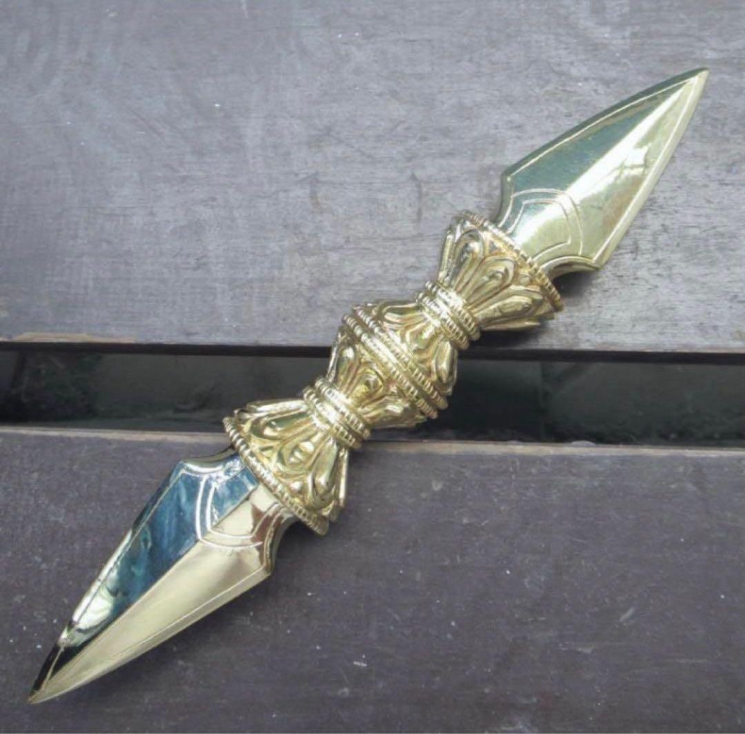 独鈷杵・ドルジェ　18センチ　密教法具　仏具