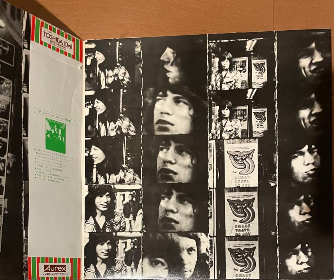 ローリング・ストーンズ　メインストリートのならず者　緑帯&ポストカード付き