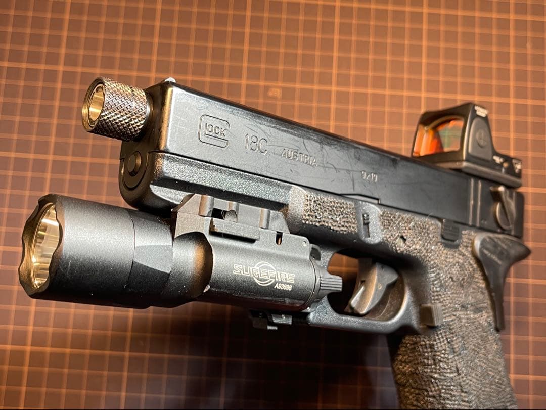 NEOXフルコンプリート電動ハンドガン　GLOCK 18C カスタム