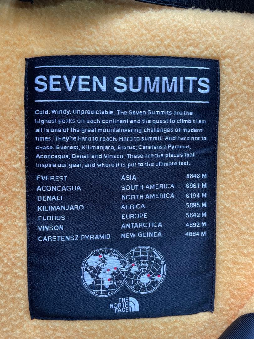 ノースフェイス7 SUMMITS HIMALAYAN FLEECE SUIT