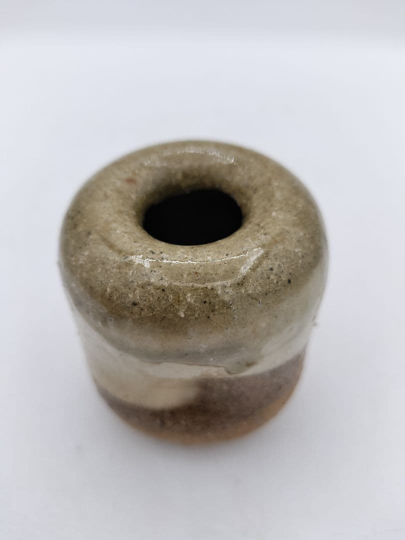 c454 蓋置 つくね 遠州七窯　74代 朝日豊斉 木箱 茶道具 古物