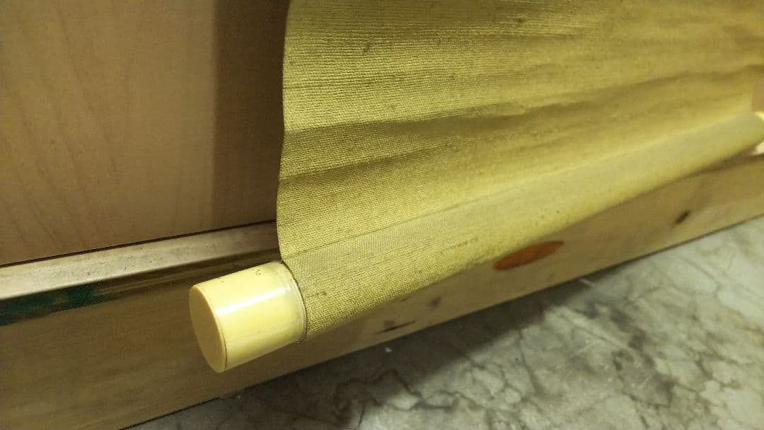 掛け軸　蝶　二重箱