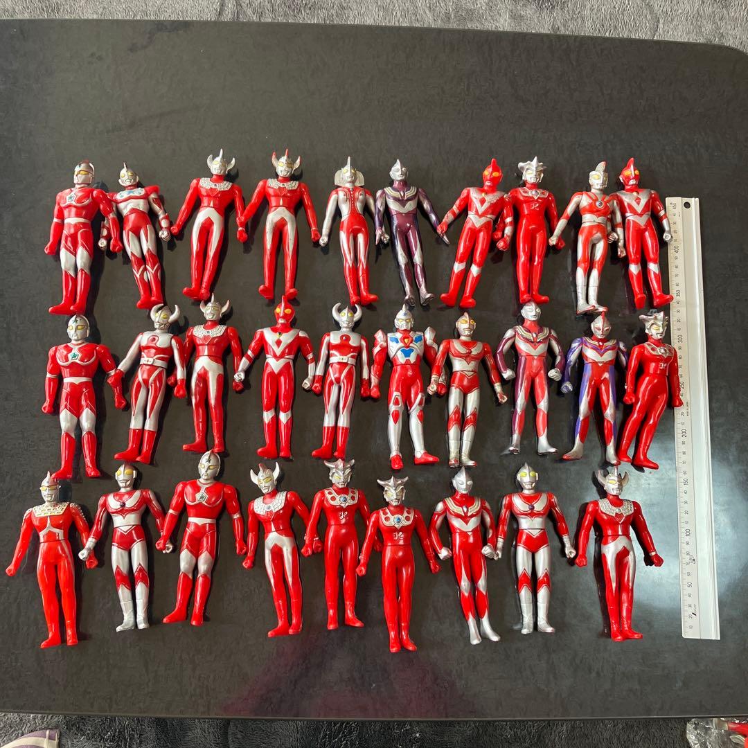 円谷プロウルトラマン　バンダイソフビフィギュア他まとめ売り
