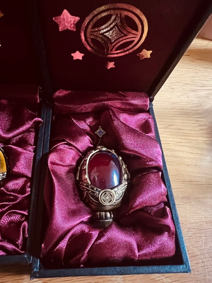 魔法少女まどか⭐︎マギカソウルジェム　真鍮ムービック製公式レプリカ　5個セット