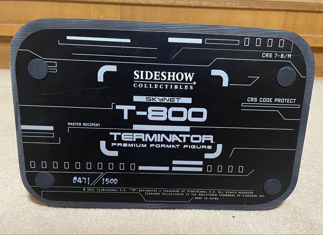 【アニキ】サイドショウ T-800 ターミネーター プレミアムフォーマット