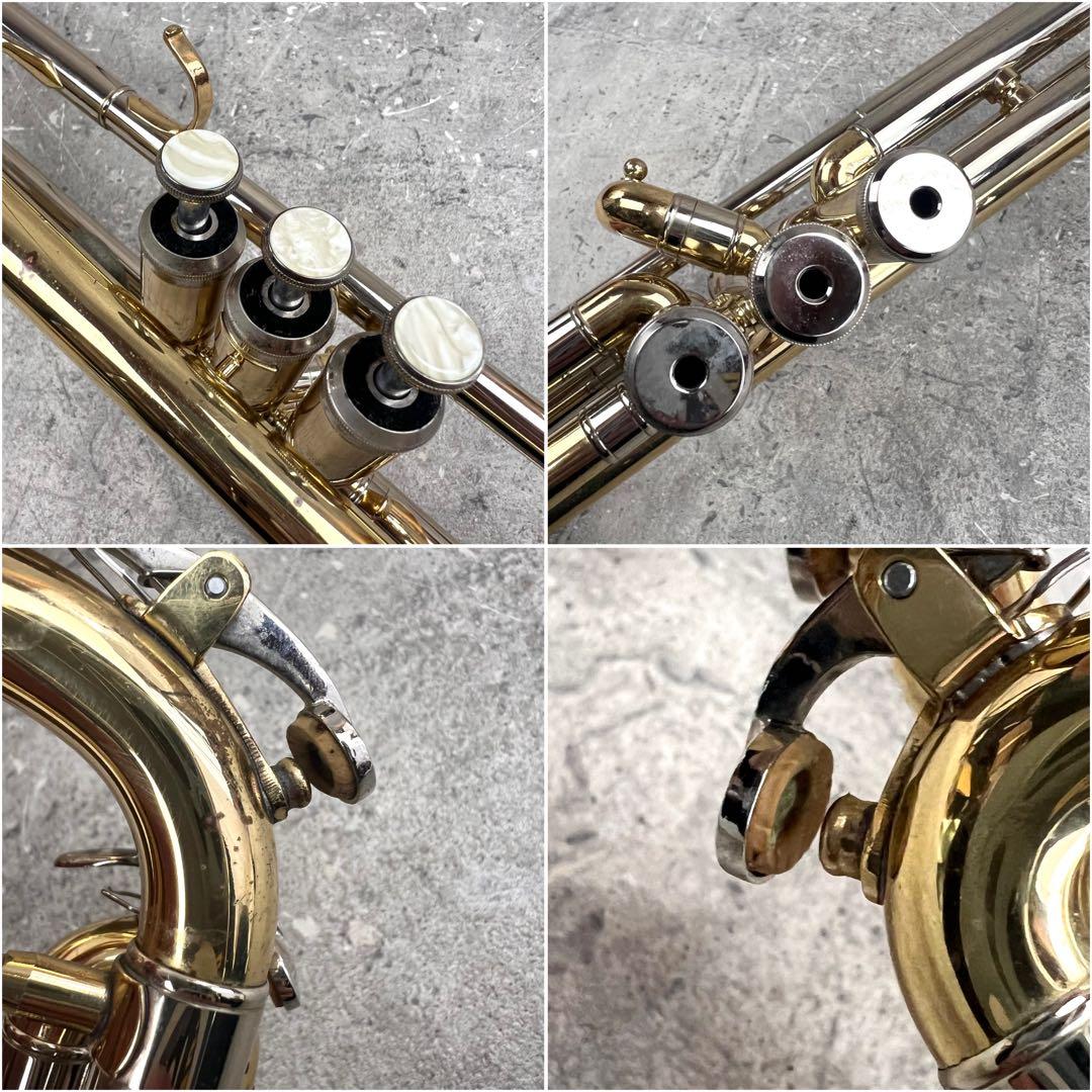 Heinrich ゴールド トランペット 本体 ケース付き