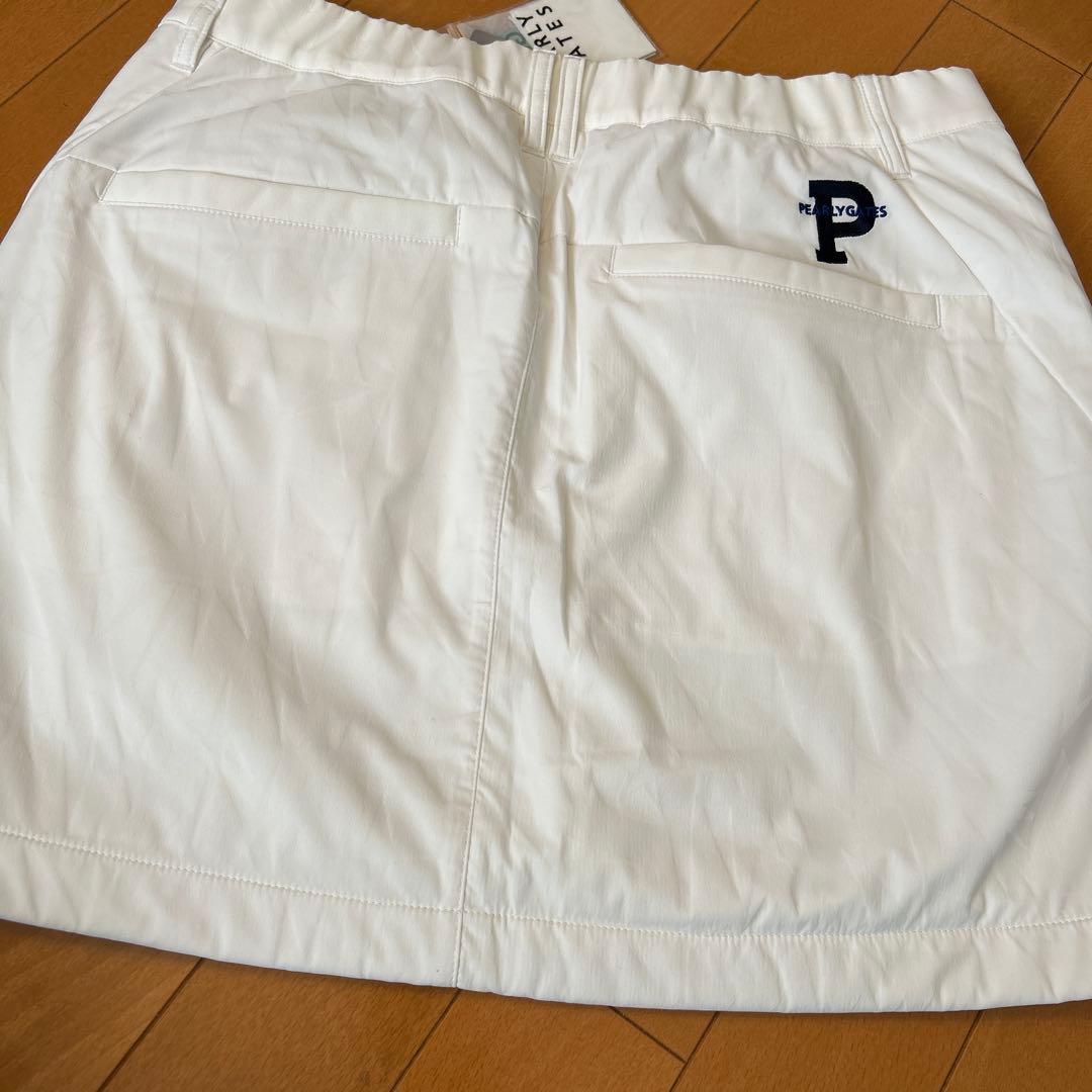 PEARLY GATES ゴルフスカート ホワイト