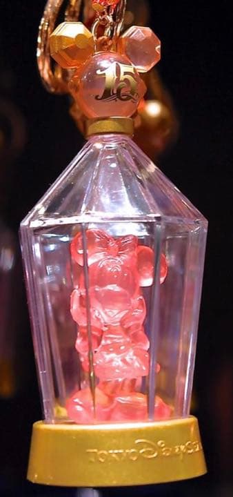 ディズニーシー15周年　光る　キーホルダー　レア