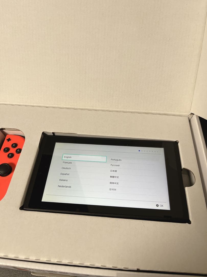 【美品】Switch Nintendo Switch本体Joy-Con スイッチ