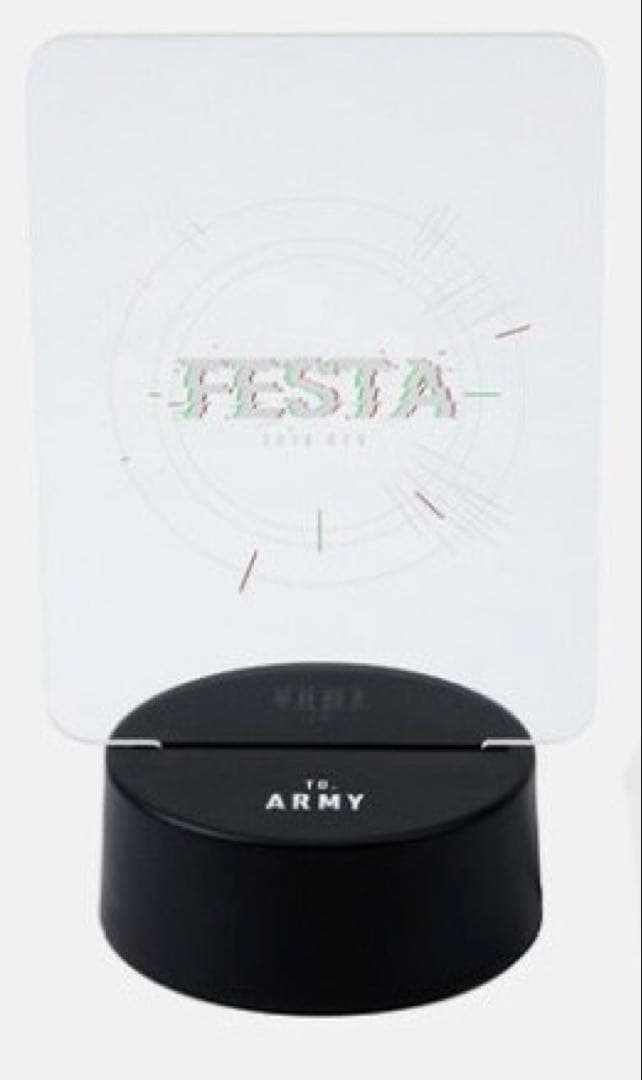BTS 2018 2019 FESTA フォトフレーム ムードライト 新品未使用