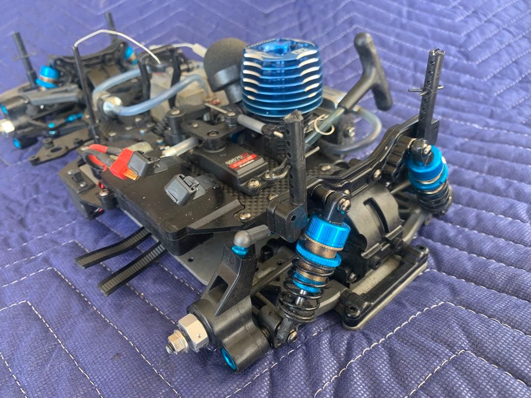 タミヤTG10 Mk.2 FZ Racing エンジンカー メカレス2台セット