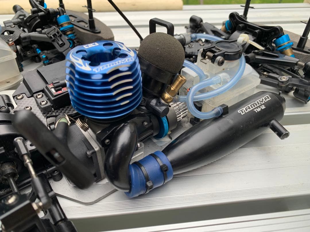 タミヤTG10 Mk.2 FZ Racing エンジンカー メカレス2台セット