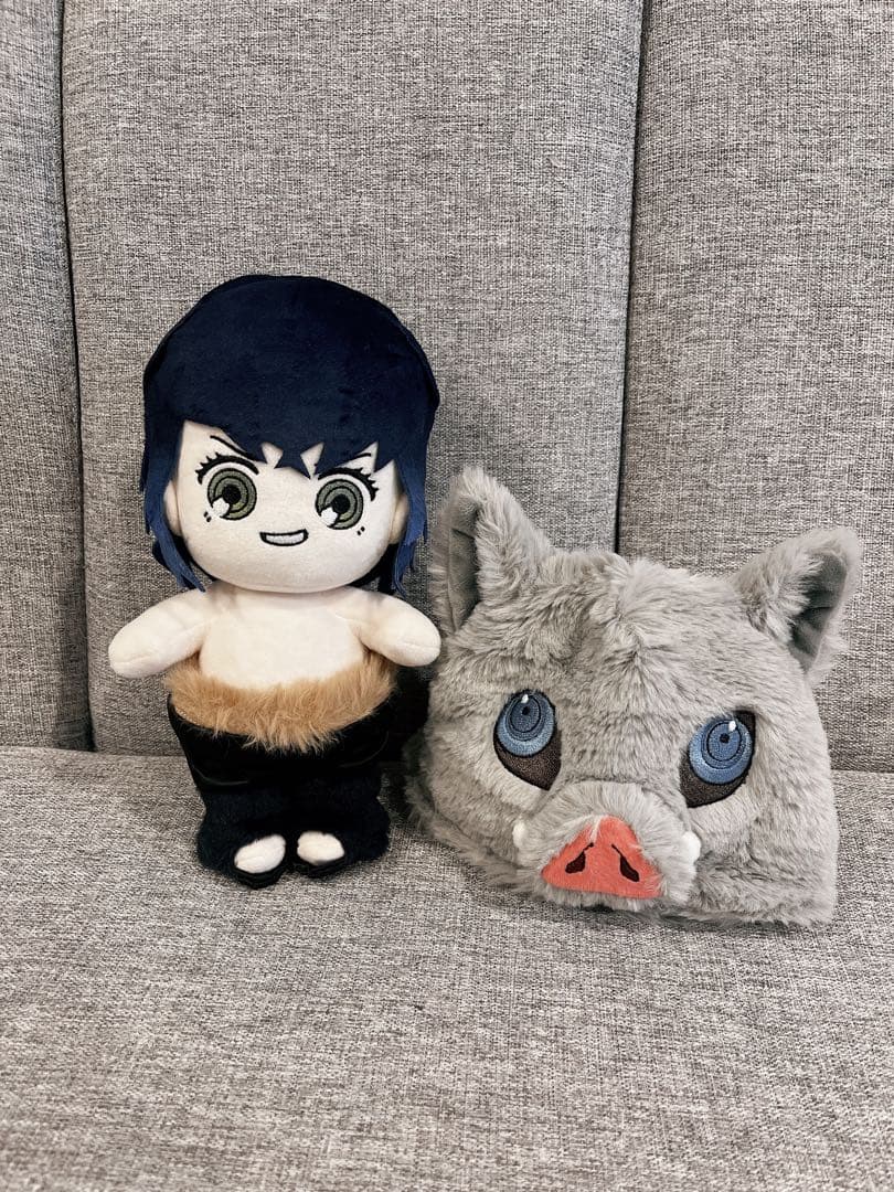 鬼滅の刃　 嘴平伊之助 ぬいぐるみ20cm