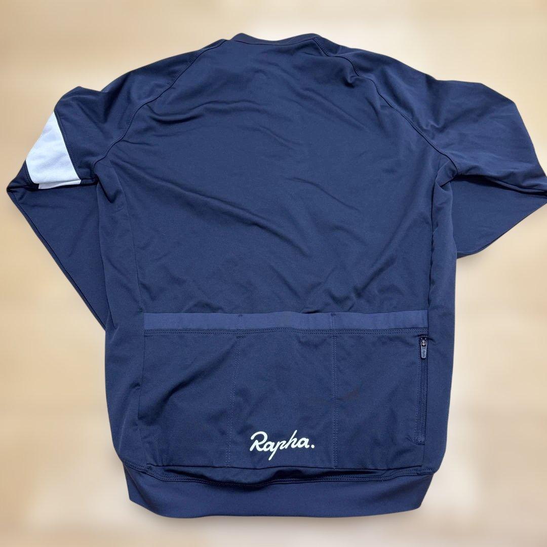 最終値下げ！　Rapha ネイビー 長袖サイクルジャージ