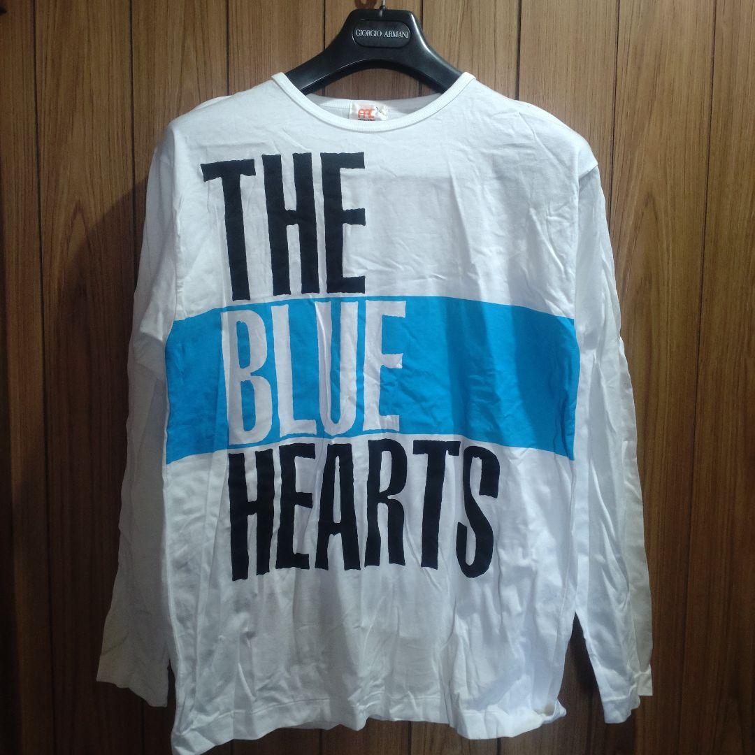 THE BLUE HEARTSロング Tシャツ ホワイト