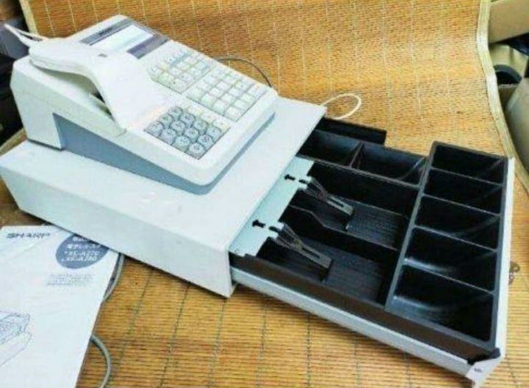 シャープレジスターXE-A280　PC連携　スキャナ付き　000395