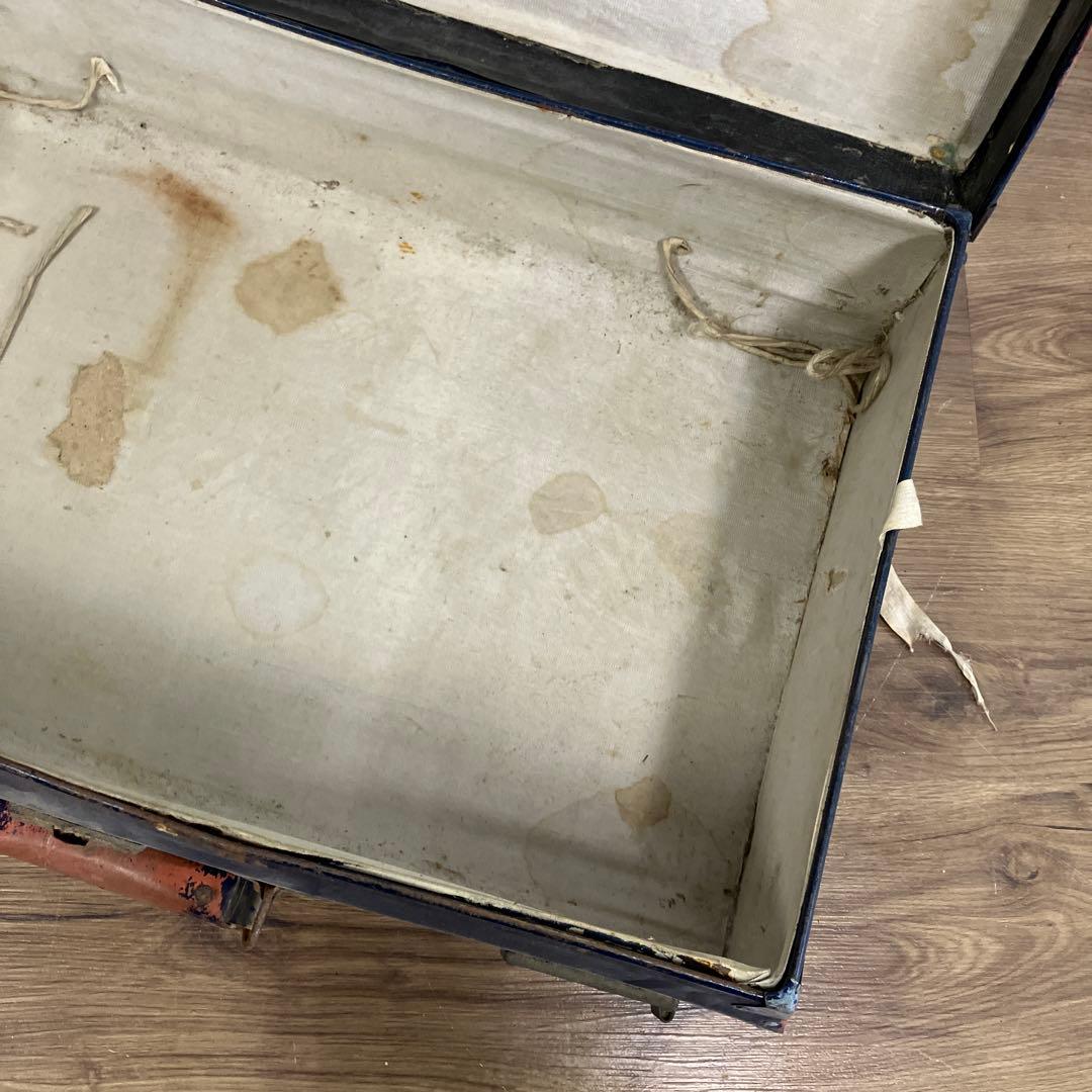 A-1 昭和レトロ アンティーク トランクケース 昭和15年購入 当時物 古道具