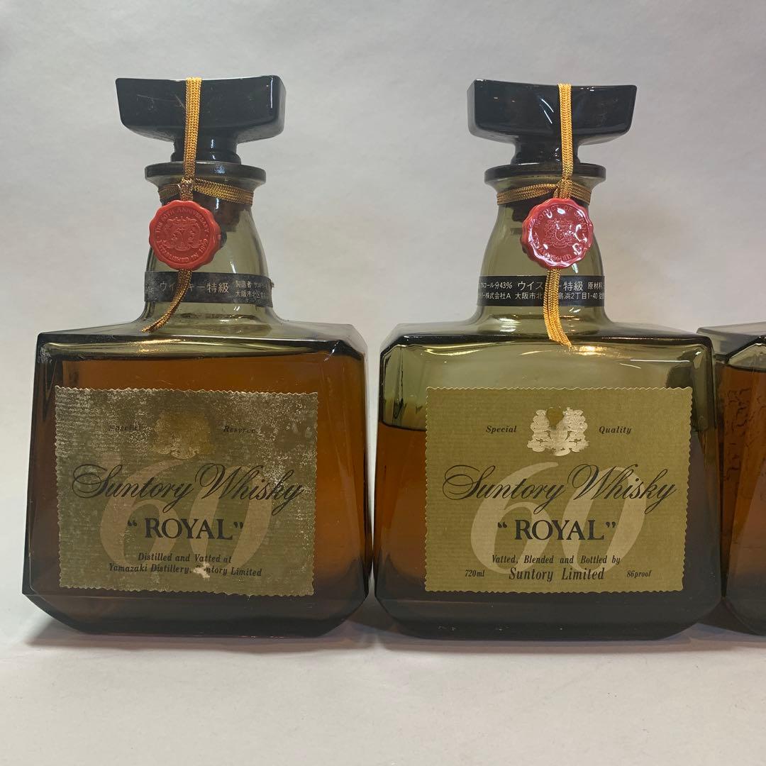 サントリーウイスキーローヤル60 5本