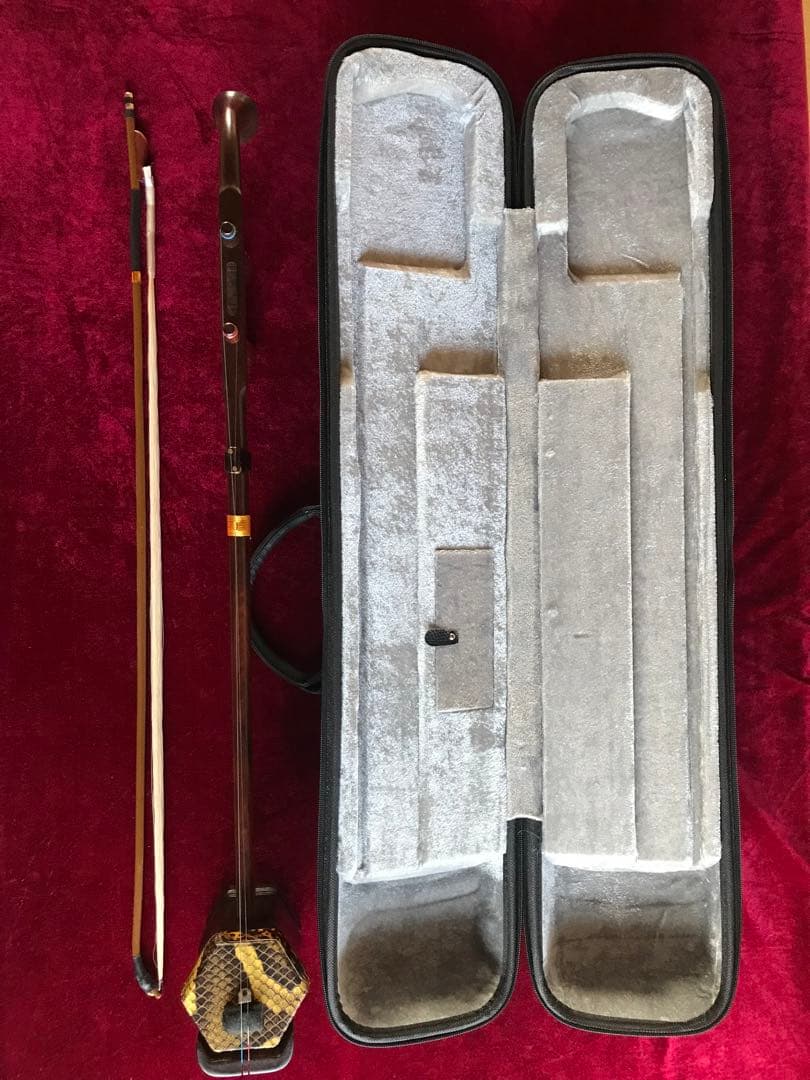 格安.二胡★最上級明清老紅木★蘇州科韻・李玉貴製作★十年保証★100％評価