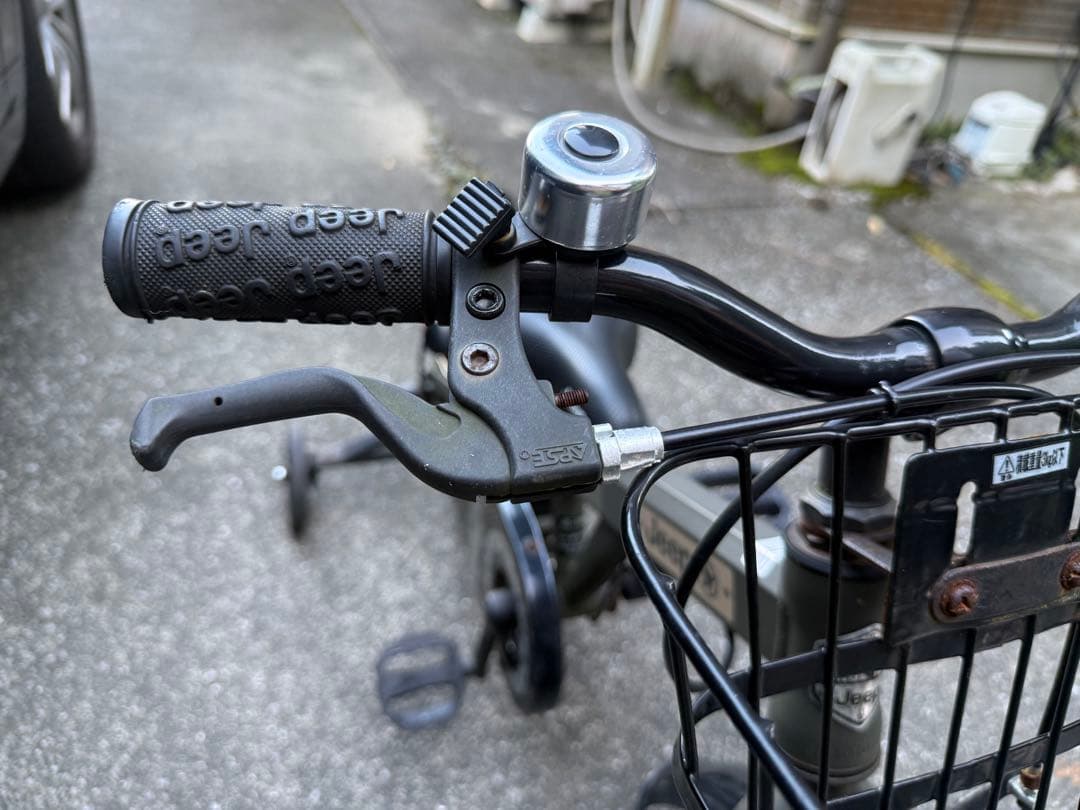 Jeep キッズバイク 16インチ JE-16G｜2022年2月購入サビあり／