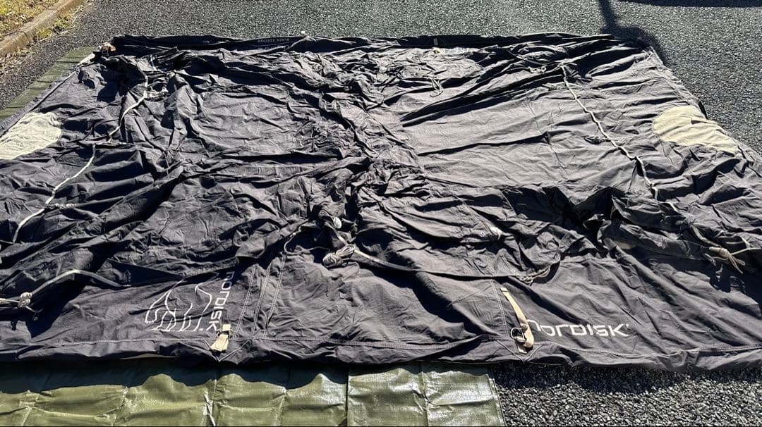 Nordisk Utgard Black Edition テントフロア付き！